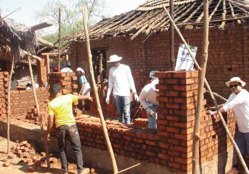 Construction of School Building