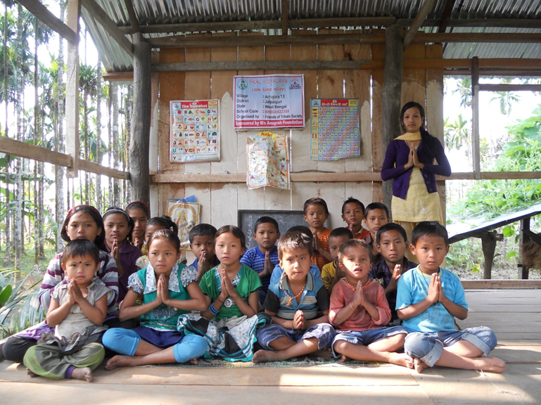 Educating underprivileged children of Tribal & Rural areas with Ekal Vidyalayas