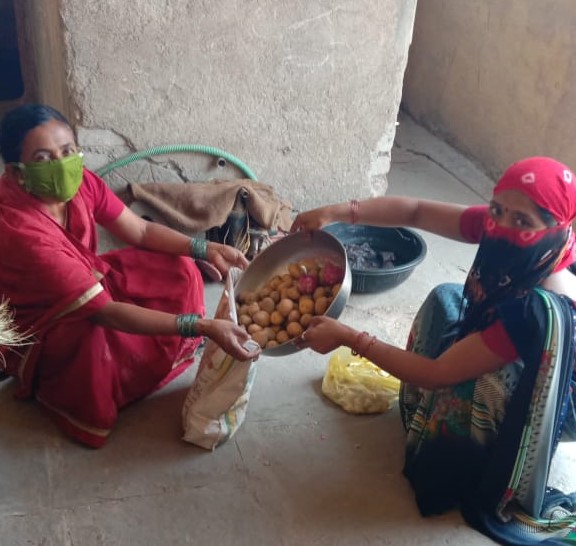 Sakhi Task Force member Priya Khot mobilizes women to fight COVID19