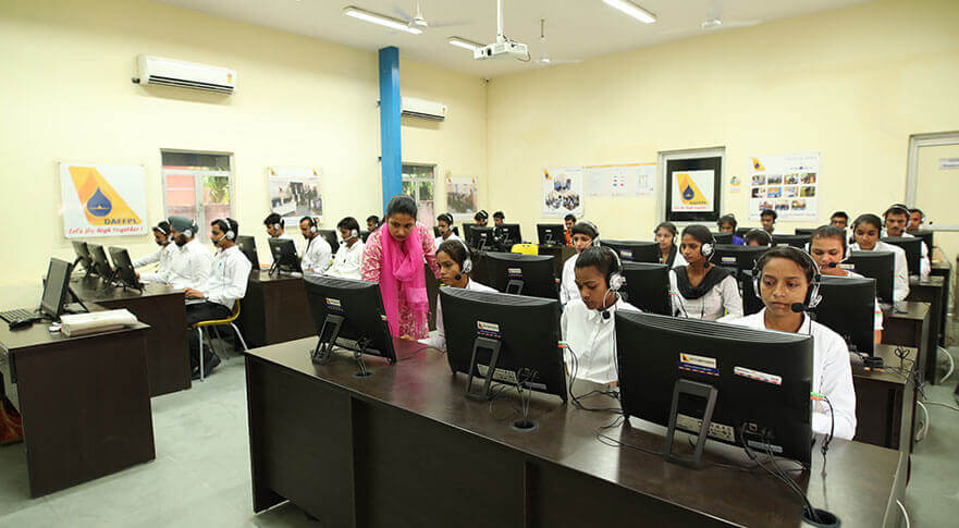 Skilling Underprivileged Youths by GMR Varalakshmi Foundation 