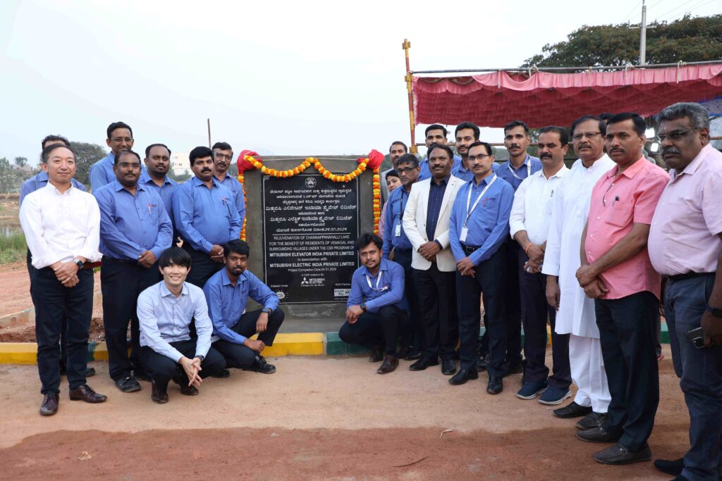 Mitsubishi Electric India's Impact on Channappannahalli Lake Restoration