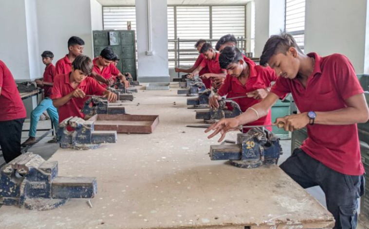 KRSF and Sarjan Foundation Aid Underprivileged Children in Banaskantha District