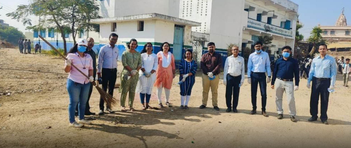 Cadila Pharmaceuticals' CSR Initiative: Cleanliness Drive & Tree Plantation in Bhat Village