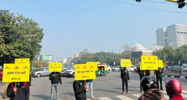 JK Tyre & Delhi Traffic Police Join Forces for Road Safety Awareness Week