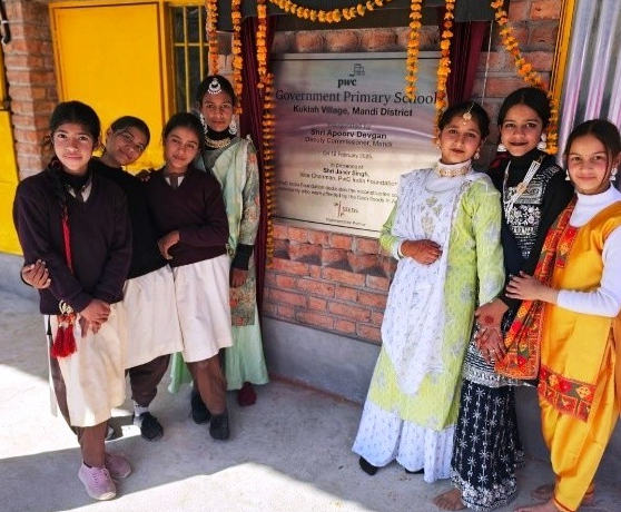 PwC India Foundation Rebuilds Flood-Affected School in Mandi Under CSR Initiative