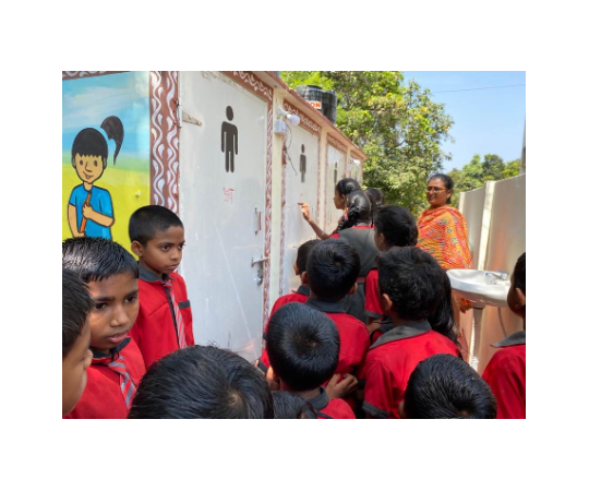 Bio Toilets : Improving sanitation in schools