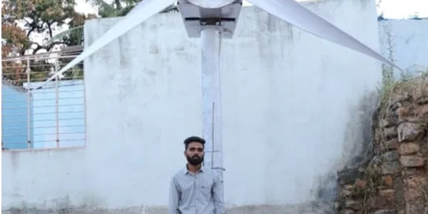 Andhra-Engineer’s-Wind-Turbine-Provides-Electricity-and-Drinking-Water-