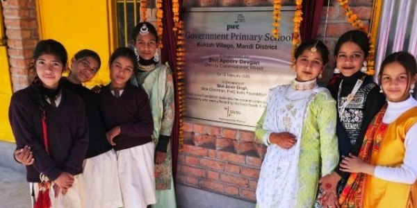 PwC-India-Foundation-Rebuilds-Flood-Affected-School-in-Mandi-Under-CSR-Initiative