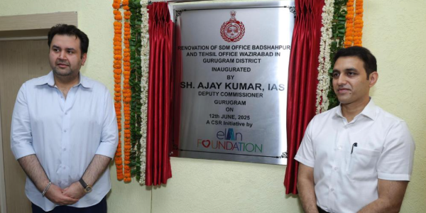 Elan-Foundation-Transforms-Public-Services--CSR-Led-Renovation-of-SDM-and-Tehsil-Offices-in-Gurugram