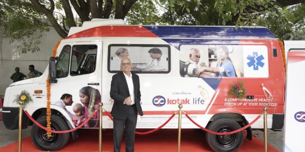 Healthcare-on-Wheels--Kotak-Life-CSR-Program-Launches-Seven-Mobile-Medical-Vans
