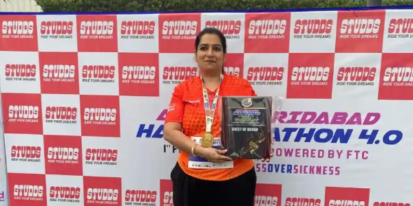 STUDDS-Accessories-CSR-Drives-Community-Wellness-at-Faridabad-Half-Marathon-4.0