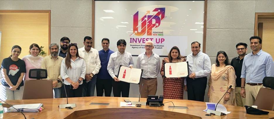 Coca-Cola India Pvt Ltd Partners with Uttar Pradesh Government to Advance Community Development