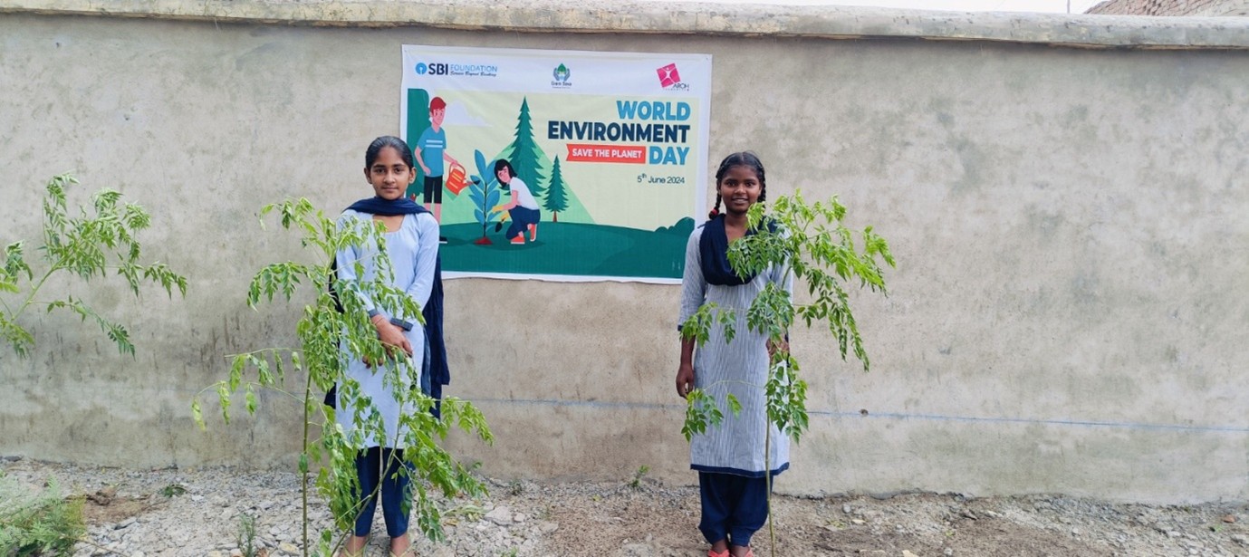 SBI Foundation and AROH Foundation promote sustainability through conservation and plantation drives