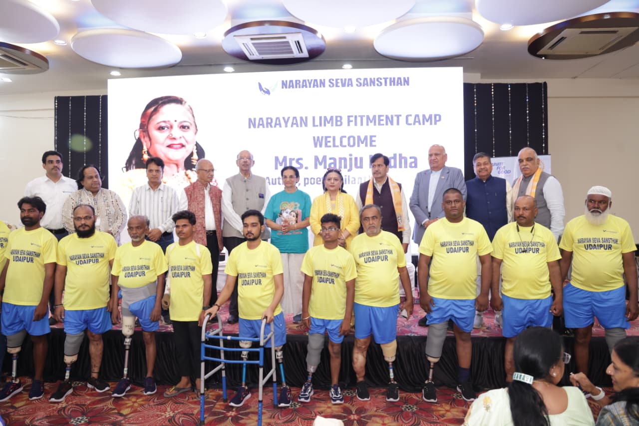 Narayan Seva Sansthan Organizes Mega Limb Fitment Camp, Benefits 104 Divyangjans in Mumbai