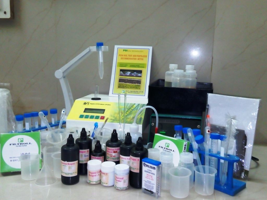 PUSA Soil Test Fertilizer Recommendation Meter (STFR) Kit