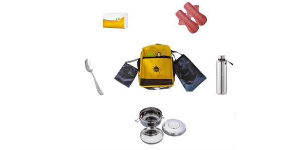 Yelo green school bag